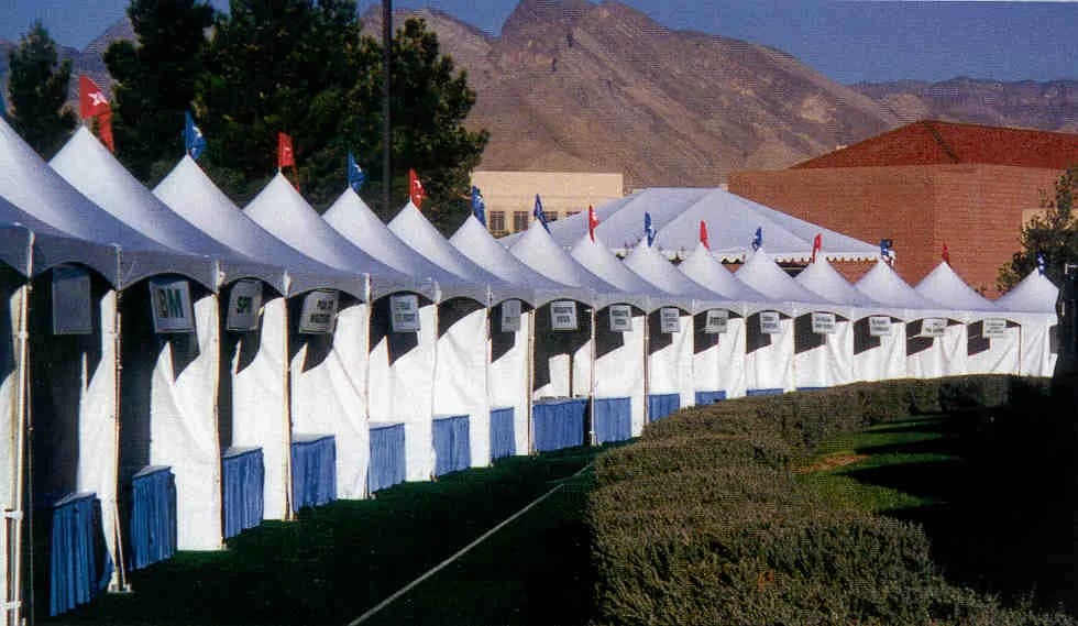 line of small vendor UC Irvine Festivals