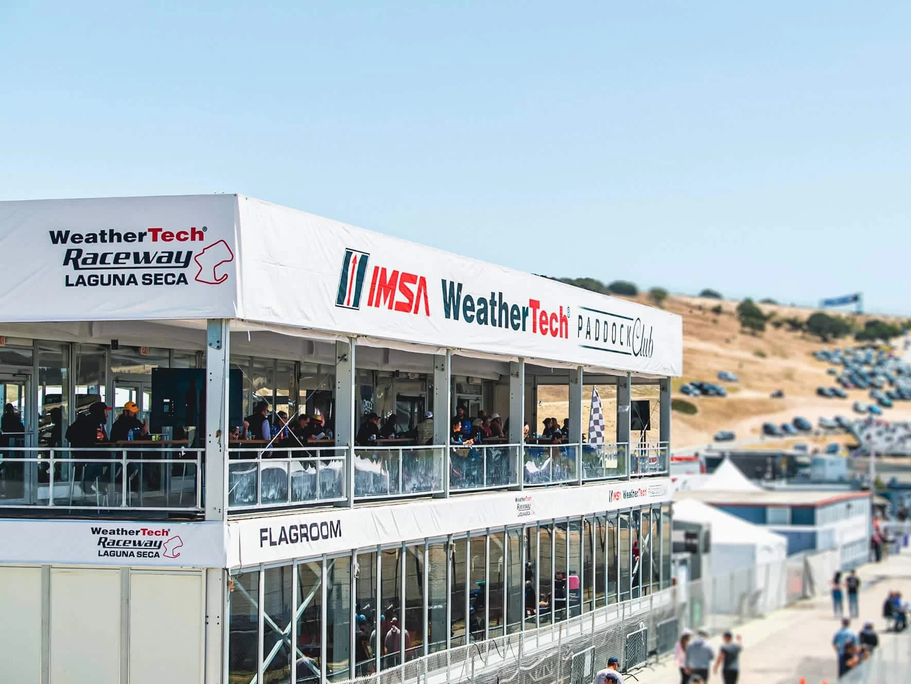 Choura-built hospitality at WeatherTech Raceway Laguna Seca