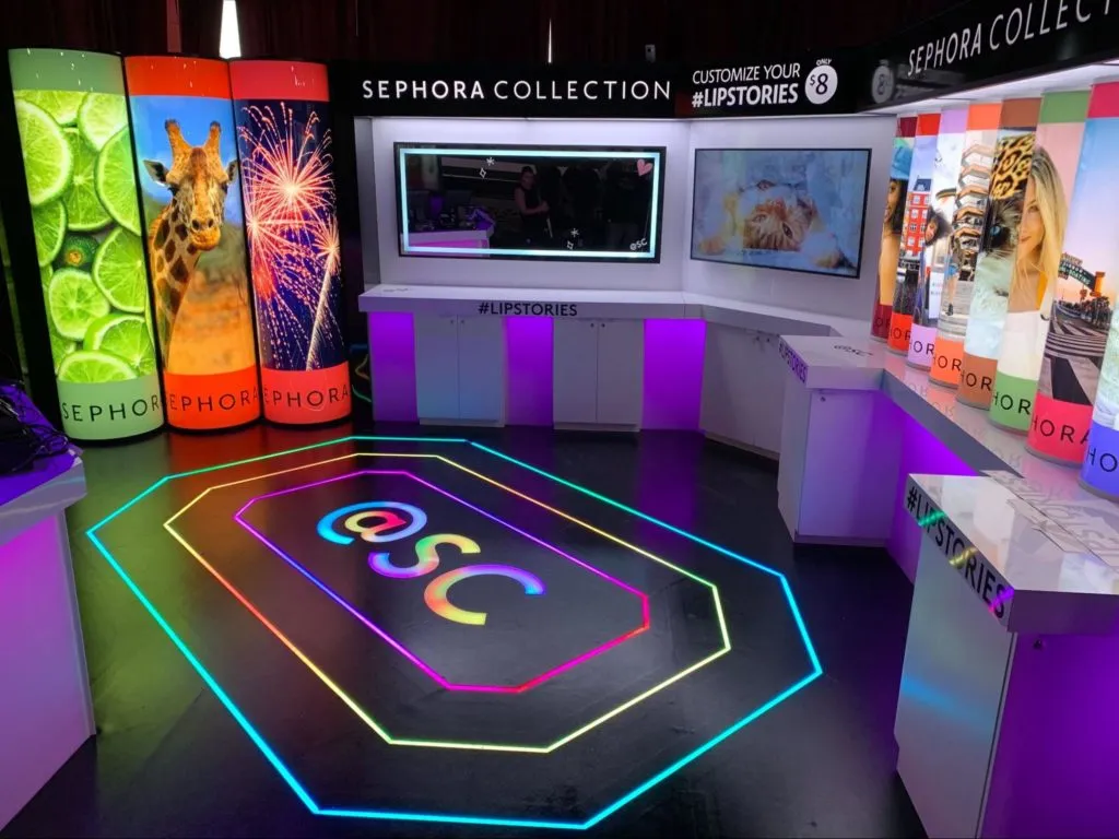 An experiential concept designed space for Sephora