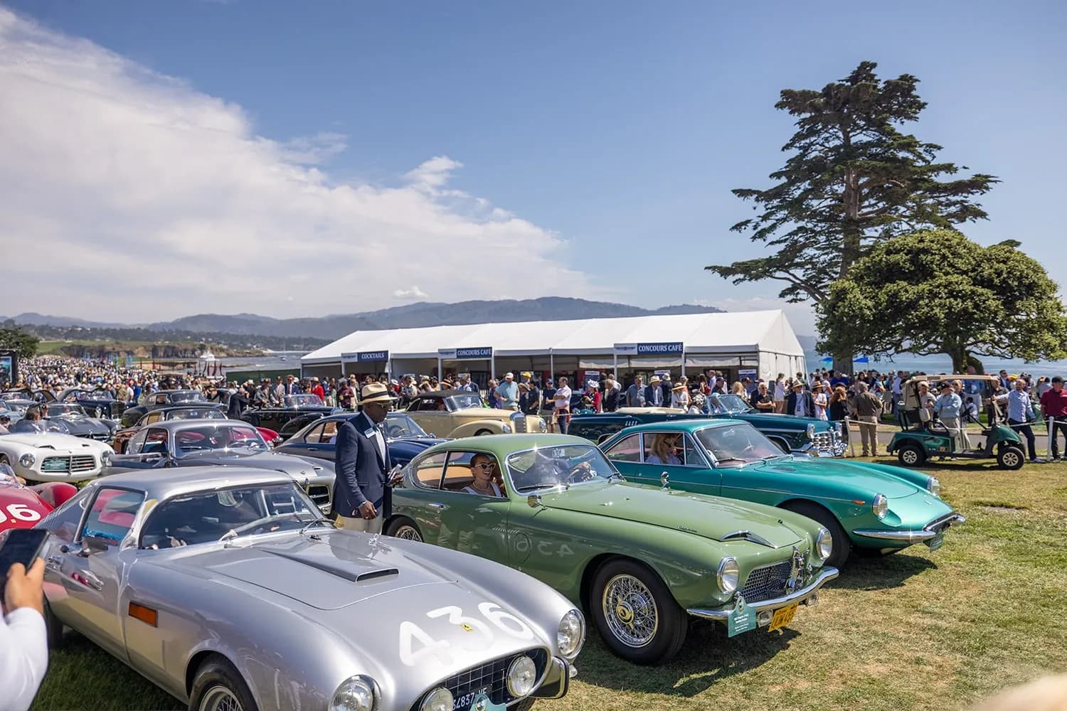 Pebble Beach Concours d'Elegance event environment