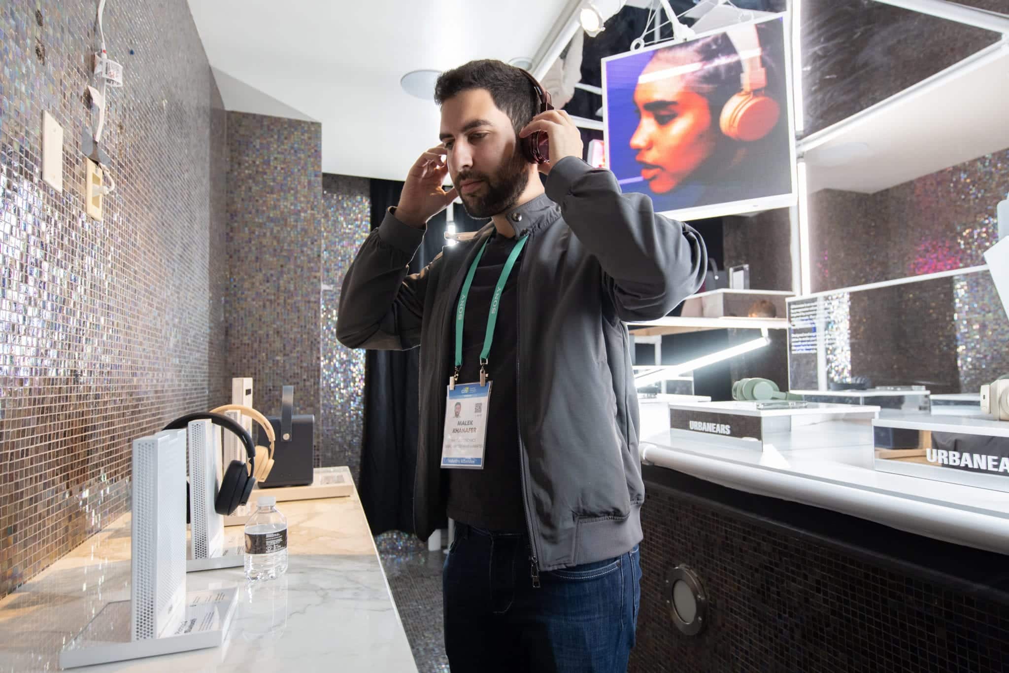 Zound Industries experiential event environment