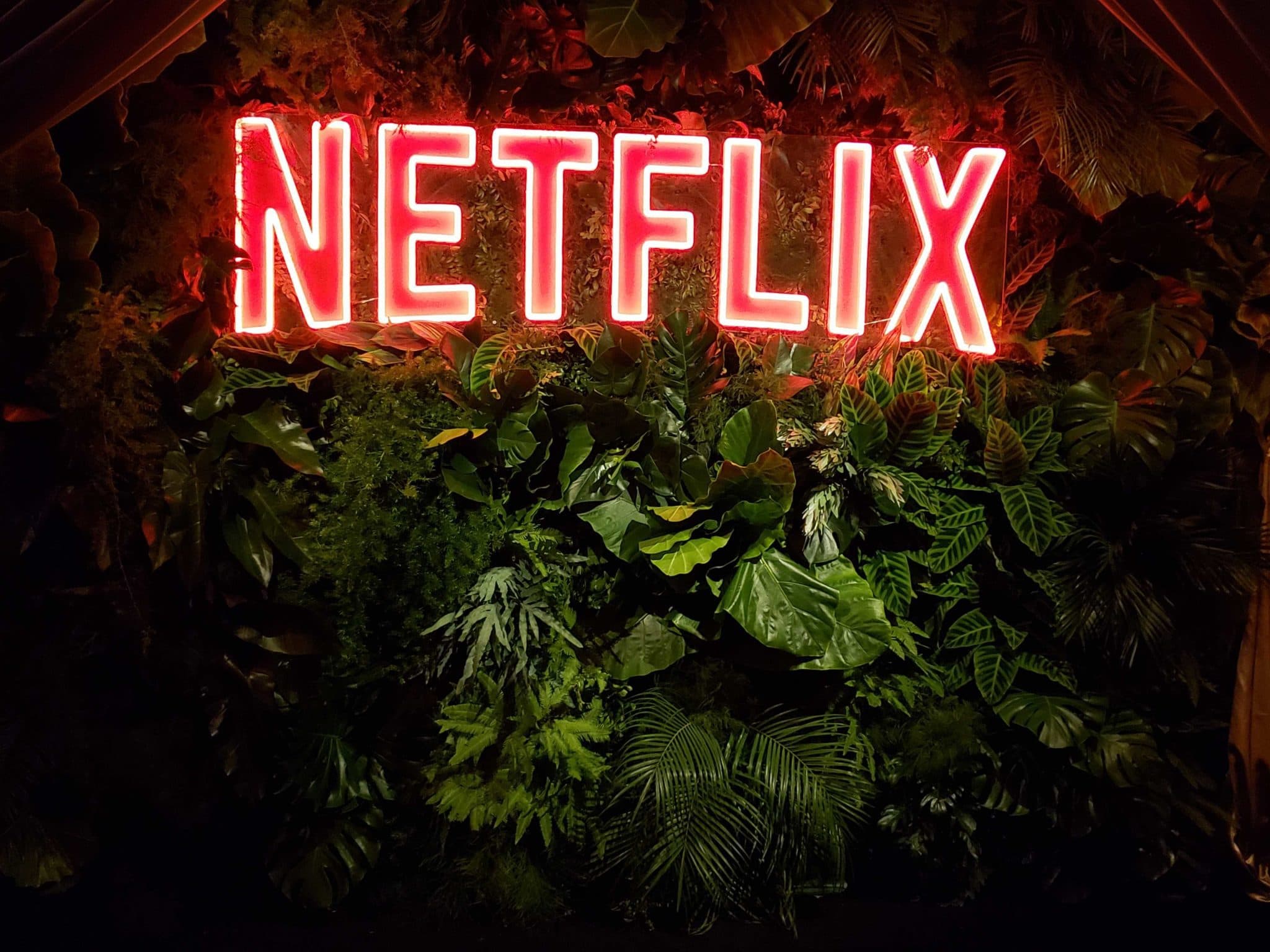 Netflix experiential event environment