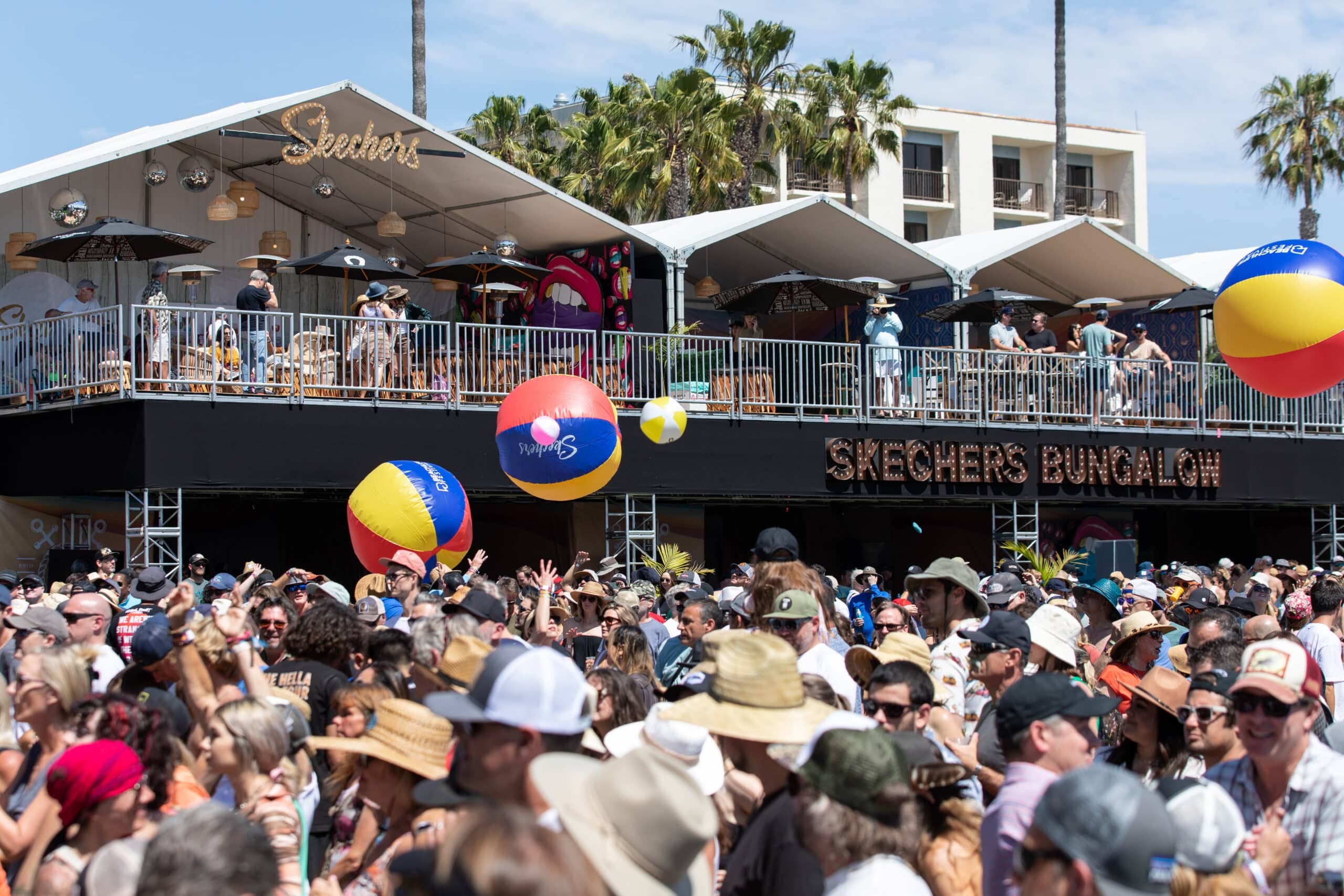 BeachLife Festival crowd gathered in front of the main stage