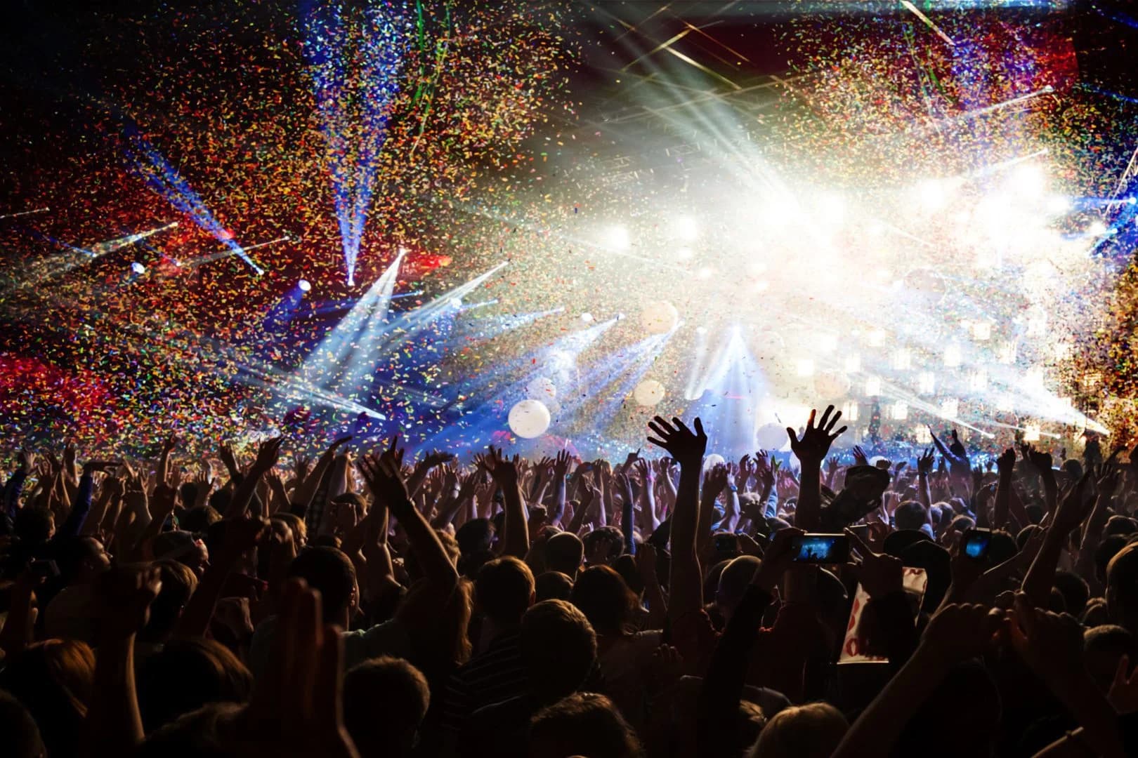 Southern California music festival environment