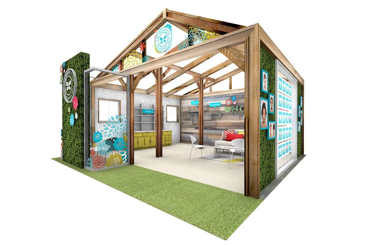 The Honest Company Expo West rendering