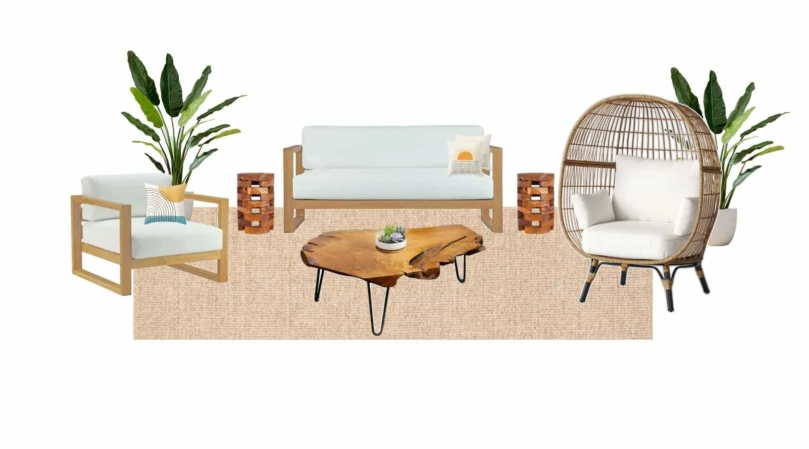Herman Outdoor furniture look