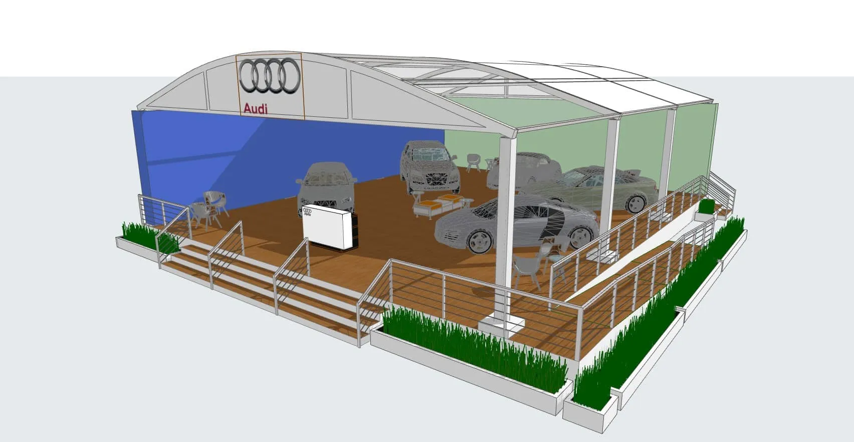 Audi Pebble Beach Concours rendering