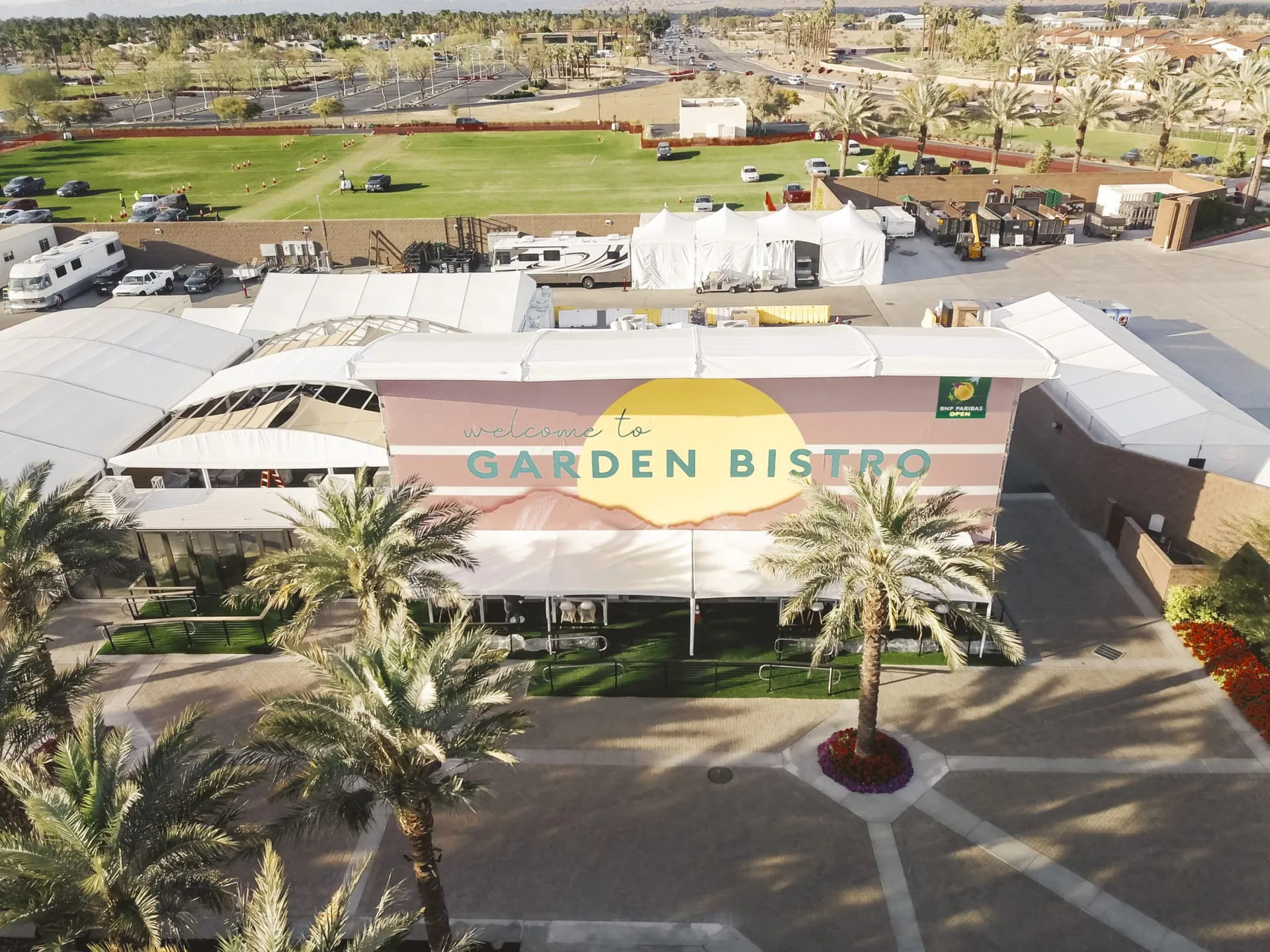 Garden Bistro at the BNP Paribas Open