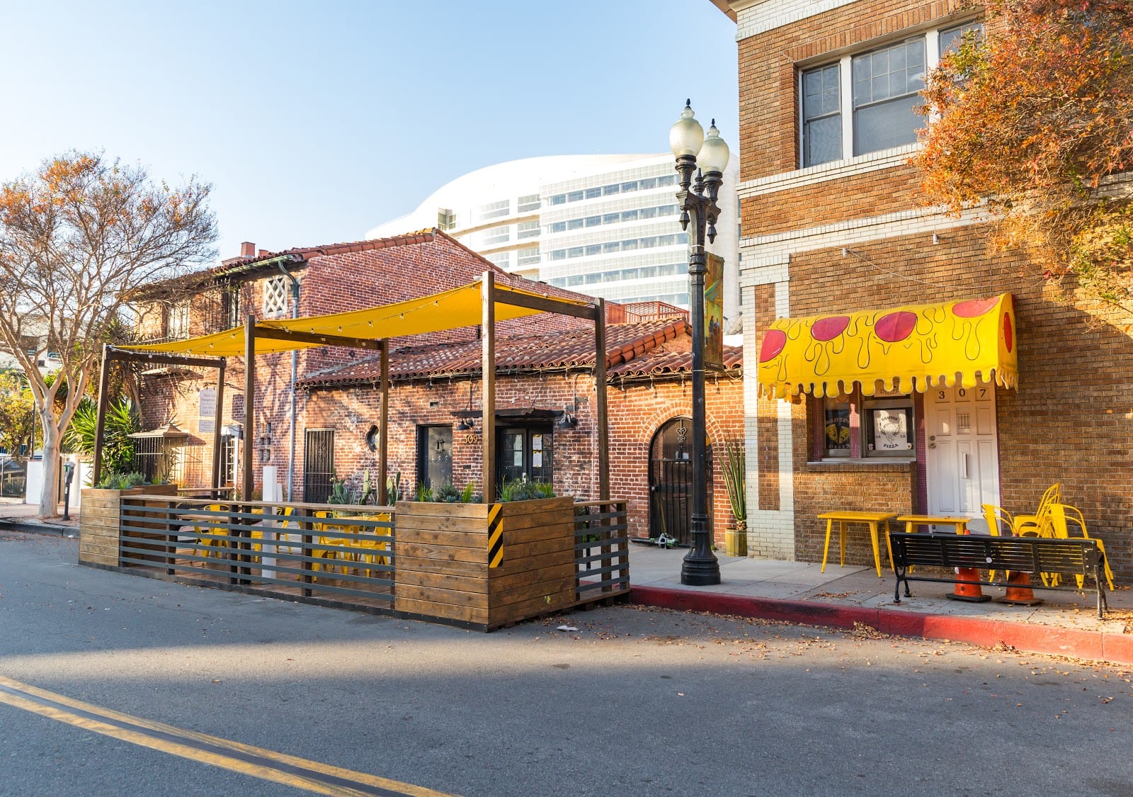  outdoor dining build in southern California