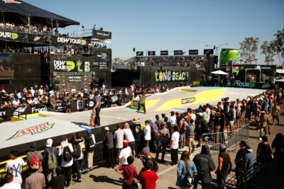 Dew Tour Long Beach 2018 Choura build at Dew Tour Long Beach 2018
