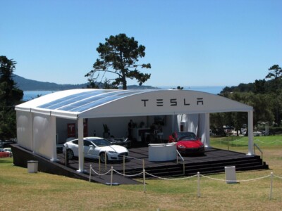 Choura Events: Tesla Activation Pebble Beach Concours D'Elegance 2016 Tesla Pebble Beach Concoura Arcum Structure