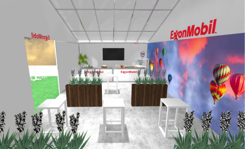 Choura: Exxon Mobile Activation at AIBF 2022